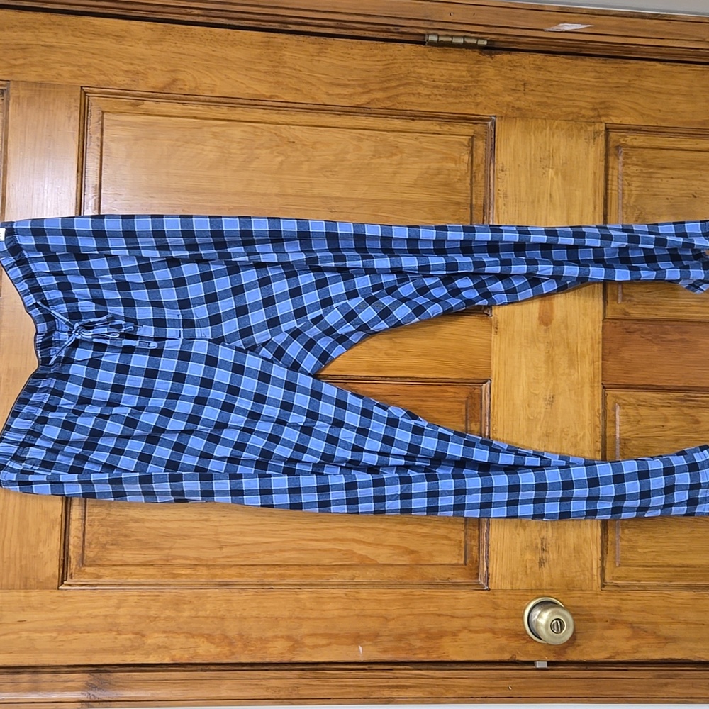 Hanes Black and Gray Patterned PJ Bottoms